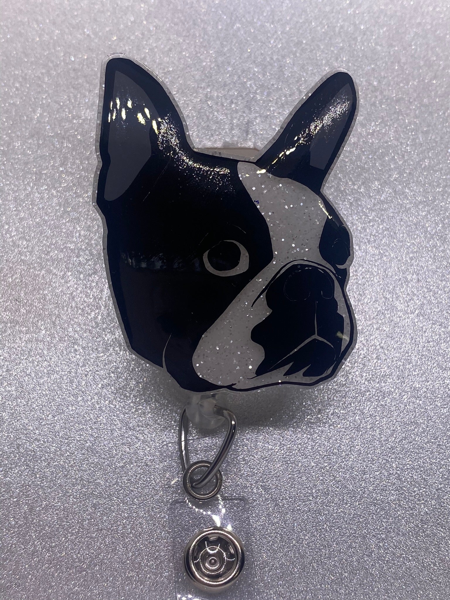 Boston terrier lanyard hot sale